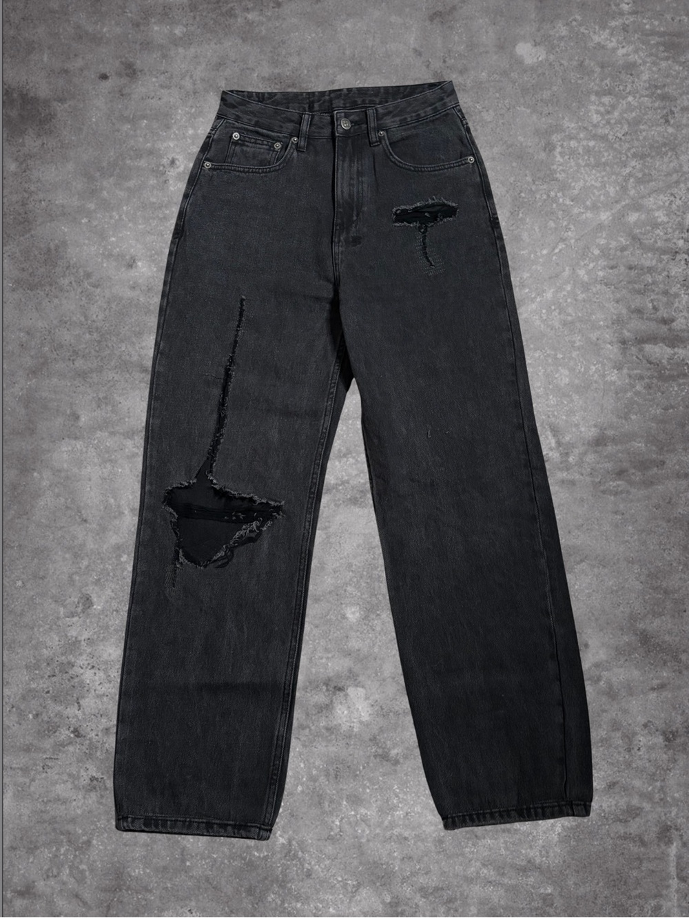 Ksubi ‘Blak Metal’ Wide-leg Jeans
